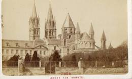 CAEN (14) Ancienne Photographie Abbaye Des Hommes - Caen