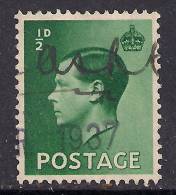 GB 1936 KEV111 1/2d GREEN STAMP USED SG 457.....( A543 ) - Oblitérés