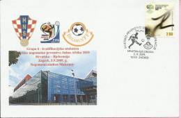 QUALIFICATION FOR FIFA WORLD CUP 2010. - CROATIA - BELARUS, Zagreb, 5.9.2009., Croatia, Cover - 2010 – Afrique Du Sud