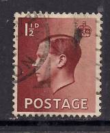 GB 1936 KEV111 1 1/2d BROWN USED STAMP SG 459. ... ( D783 ) - Used Stamps