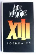 XIII - VANCE VAN HAMME - AGENDA AIDE MEMOIRE 1995 Non écrit - Agendas & Calendriers