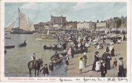 SOUTHEND On SEA Beach And Yachts (1904) - Southend, Westcliff & Leigh