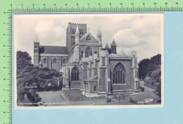 1964 Real Photo  ( St Alban S Abbey From The South Est By Walter Scott ) Post Card Carte Postale - Hertfordshire
