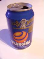 Alt179 Lattina Bibita, Boite Boisson, Can Drink, Lata Bebida, Orangina, Pulpe Orange, Aranciata, Francia 1998 - Cans
