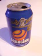 Alt179 Lattina Bibita, Boite Boisson, Can Drink, Lata Bebida, Orangina, Pulpe Orange, Aranciata, Francia 1998 - Latas