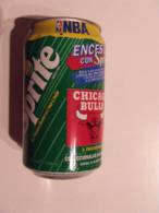 Alt201 Lattina Bibita Boite Boisson Can Drink Lata Bebida Sprite, Special Edition NBA Collection Chicago Bulls, 1995 USA - Cans