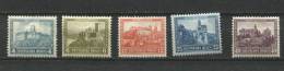 Germany 1932 Mi 474-8 MH CV 46 Euro - Ungebraucht