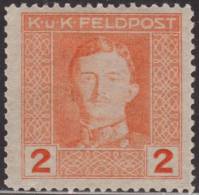 Austria 1917 Scott M50 Sello * Emperador Karl I Correo Militar KuK Michel F54A Yvert 50 Stamps Timbre Autriche Briefmark - Ungebraucht