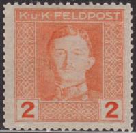 Austria 1917 Scott M50 Sello * Emperador Karl I Correo Militar KuK Michel F54A Yvert 50 Stamps Timbre Autriche Briefmark - Nuevos