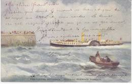 The Royal Sovereign Entering Ramsgate Harbour (1905) - Ramsgate