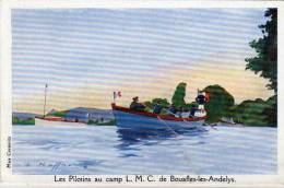 .HAFFNER - Les Pilotins Au Camp L.M.C. De' Bouafles Les Andelys     (50551) - Haffner