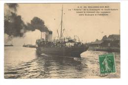 E.D. 130 - BOULOGNE SUR MER - Le "Victoria" De La Compagnie... ( Bateau) - Boulogne Sur Mer