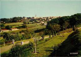 MUGRON VUE GENERALE LA MAIRIE ET L'EGLISE - Sonstige & Ohne Zuordnung