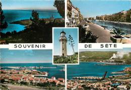 SOUVENIR DE SETE CARTE MULTIVUES - Sete (Cette)