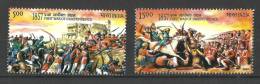 INDIA, 2007, 150 Years Of War Of Independence, Set 2 V, MNH, (**) - Neufs