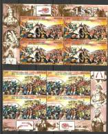 INDIA, 2007, 150 Years Of War Of Independence, Set 2 V, Block Of 4, MNH, (**) - Nuevos