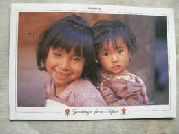 Nepal - Namaste - A Smiling Girl Of Bhant   D90334 - Népal