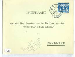 HANDGESCHREVENBRIEFKAART Uit 1937 * Van GENDRINGEN Naar DEVENTER (6999) - Covers & Documents