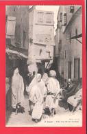 RLIST   CPA ALGERIE ALGERIA NO.19 ALGER UNE RUE DE CASBAH EDIT AF MORE CHEAP ALGERIA LISTED - Algeri