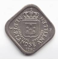 @Y@   Nederlandse Antillen    5 Cent 1980  UNC   (C180) - Niederländische Antillen