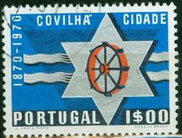 PORTOGALLO, PORTUGAL, CITTA DI COVILHA, 1970, FRANCOBOLLO USATO, Scott 1077, Yt 1089, Afi 1079 - Oblitérés