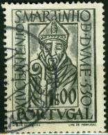 PORTOGALLO, PORTUGAL, SAN MARTINHO DE DUME, 1953, FRANCOBOLLO USATO, Scott 776, YT 789, Afi 778 - Gebraucht