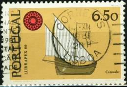 PORTOGALLO, PORTUGAL, LUBRAPEX, 1980, FRANCOBOLLO USATO, Scott 1476, YT 1482, Afi 1492 - Usati