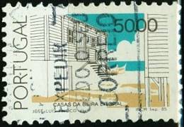 PORTOGALLO, PORTUGAL, ARCHITETTURA POPOLARE, BEIRA, 1985, FRANCOBOLLO USATO, Scott 1643, YT 1642, Afi 1721 - Oblitérés