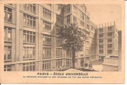 PARIS .. ECOLE UNIVERSELLE ..   OBLITERATION ??? - Enseignement, Ecoles Et Universités