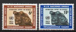 Nations Unies (New-York) - 1971 - Yvert N° 209 & 210 ** - Neufs