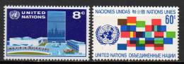 Nations Unies (New-York) - 1971 - Yvert N° 215 & 216 ** - Ongebruikt