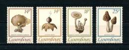 LUXEMBOURG 1991 Poste N° 1217/1220 **  Neufs Ier Choix. Sup.  Cote: 7 €  (Champignons. Mushrooms) - Nuevos