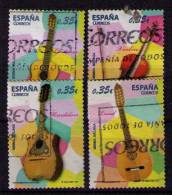 ESPAÑA 2011 - INSTRUMENTOS MUSICALES - EDIFIL Nº 4628-4631 - USADO - Used Stamps