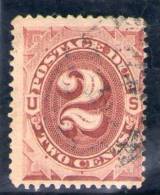 ETATS UNIES D´AMERIQUE 1887-9 TAXE O - Postage Due