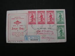 == NZ Cv. Welington 1936  FDC  ?? - Storia Postale