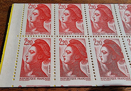 FRANCE Variété MAUVAIS MASSICOTAGE: Carnet 2427-C2 "réservez Vos Timbres De Collection"  TTB ** - Andere & Zonder Classificatie