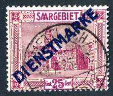 1819 )  SAAR 1922   Mi.#6 PF VI  Used - Dienstzegels
