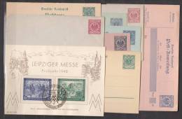 Germany Reich, Nice Stationery And More Lot - Brieven En Documenten