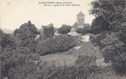 SAUVETERRE -VUE SUR L'EGLISE ET LA TOUR MONTREAL - Sauveterre De Bearn