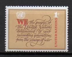 Nations Unies (New-York) - 1978 - Yvert N° 283 **  - Série Courante - Unused Stamps