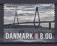 Denmark 2012 BRAND NEW 8.00 Kr. Farøbroerne Bridge Brücke Pont (from Booklet) MNG - Ungebraucht