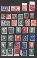 LOT 1927/57   PRO JUVENTUTE  NEUFS*  ( CHARNIERES)  + NEUF** - Unused Stamps