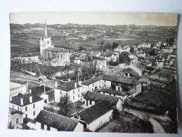 GALAN  (Hautes-Pyrénées)  :  Vue Générale Du Village - L'Eglise - Le Foyer Rural  (Carte SM - LA PIE  N°2) - Galan