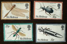 ST HELENA Insectes (yvert N° 351/54). Neuf Sans Charniere. ** MNH - Andere & Zonder Classificatie