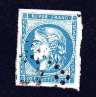 FRANCE  -  N° 46 T III R1 - Maury - O   - Cote 120 € - 1870 Emissione Di Bordeaux