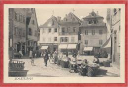 67 - SCHLETTSTADT - SELESTAT - Marché - Magasin Fernand DREYFUS - Judaica - 3 Scans - Selestat