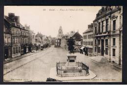 RB 911 - Early Postcard - Place De L'Hotel-de-Ville - Ham France - Picardie