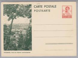 Luxemburg Bildpostkarte 1936 75Cent Mi#P113 **ungebraucht Bild Ettelbruck - Stamped Stationery