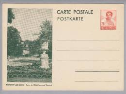 Luxemburg Bildpostkarte 1936- 75Cent Mi#P113 **ungebraucht Bild Mondorf-les-Bains - Stamped Stationery