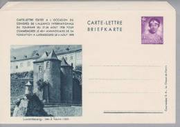 Luxemburg Bild-Kartenbrief 1938 70Cent Mi#K1 **ungebraucht Bild Luxembourg - Postwaardestukken